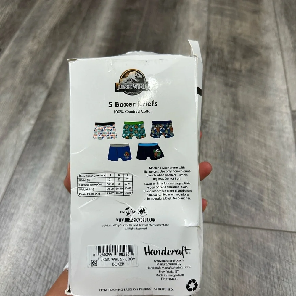 Jurassic World‎ Boys Underwear Pack